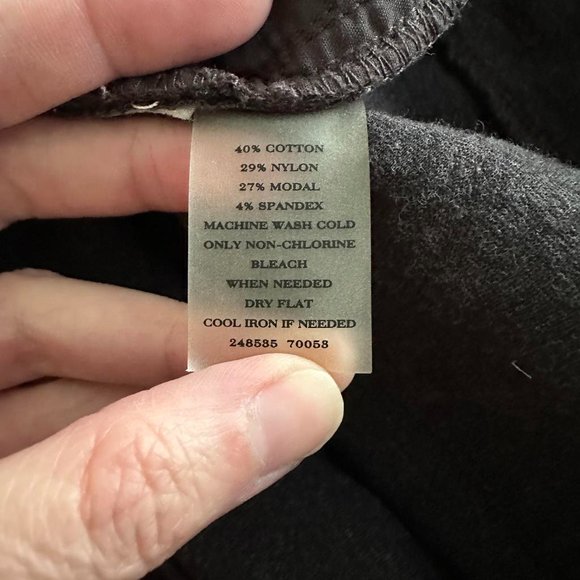 ANN TAYLOR Charcoal Gray Straight Leg‎ Ladies Career Casual Pants, 6 - Picture 4 of 4